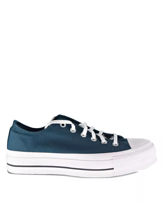 Converse Women's Blue Chuck Taylor All Star Lift Ox Sneakers
