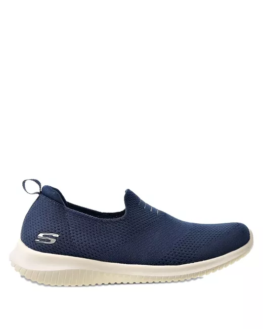 Skechers Women's Blue Ultra Flex-Harmonius Knit Sneakers