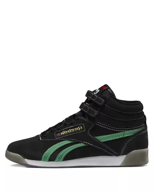 Reebok Women's Black Freestyle High Sneakers