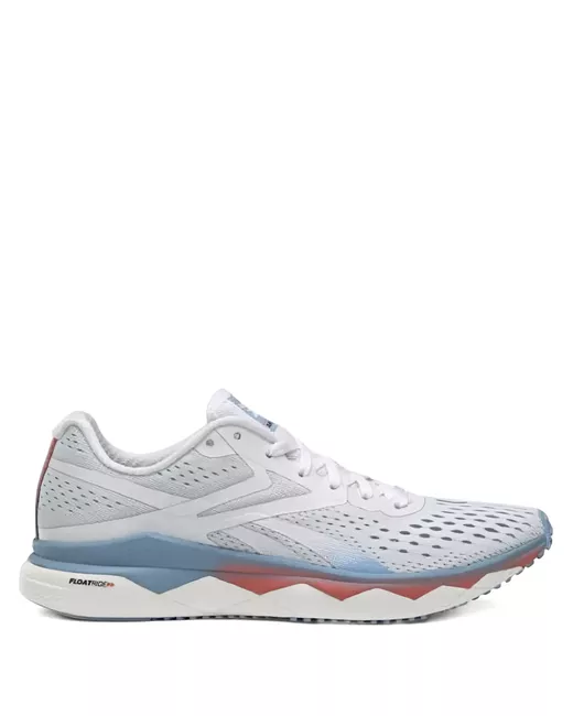 Reebok Women's White Floatride Run Fast 2.0 Light Blue/Red Sneakers