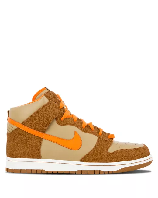 Nike Women's Brown Dunk High Premium Sneakers