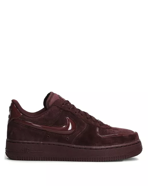 Nike Women's Red Air Force 1 Low Sneakers