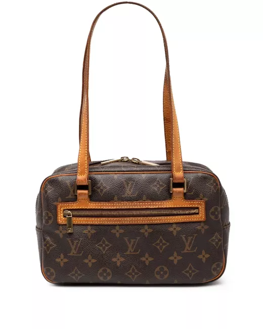 Louis Vuitton Pre-Owned Women's Brown 2003 Monogram Cite Mm Shoulder Bag