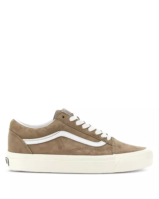 Vans Women's Brown Old Skool 36 Dx Suede Sneakers