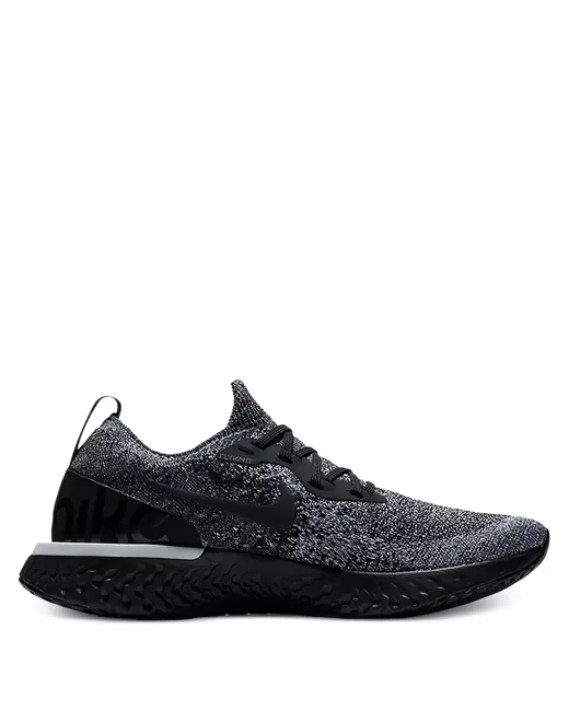 Nike Women's Gray Epic React Flyknit Running Sneakers