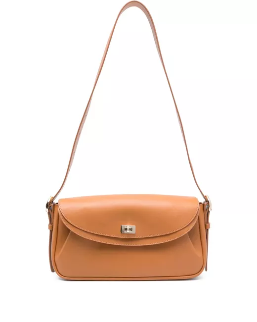 Sandro Women's Brown Leather Shoulder Bag
