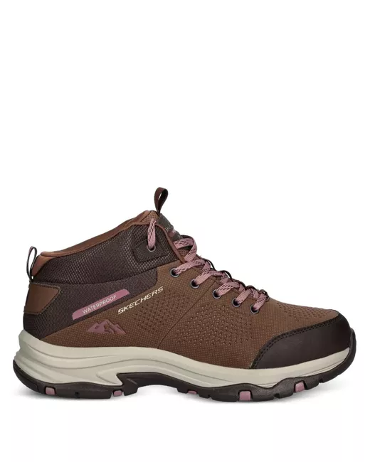Skechers Women's Brown Trail Destination Lace-Up Sneakers