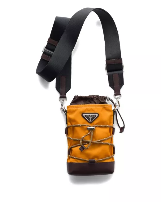 Prada Speedrock Smartphone Case Da Men Di Colore Arancione