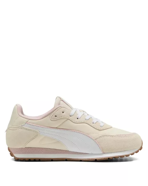 Puma Women's Pink St Miler Rose Striped Sneakers