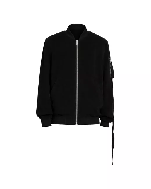 Ann Demeulemeester Dries Bomber Jacket  Di Colore Nero