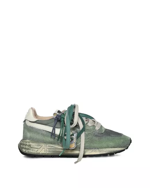 Autry Women's Green Lace-Up Sneakers