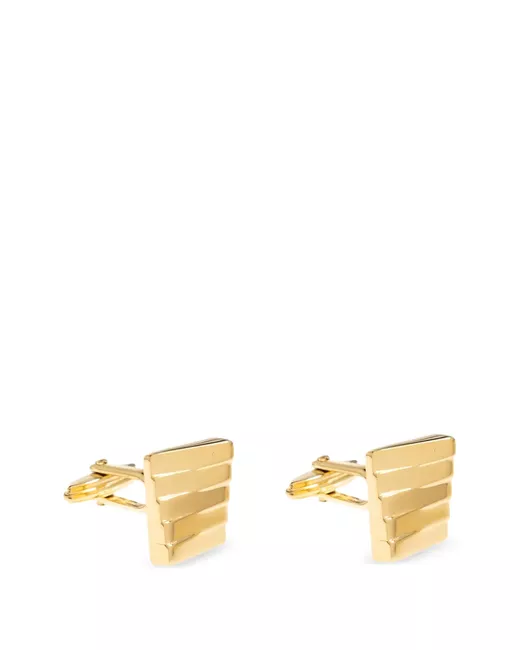 Lanvin Square-Shape Cufflinks Da Men Di Colore D'Oro