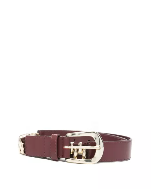 Sandro Chain Belt Da Women Di Colore Rosso