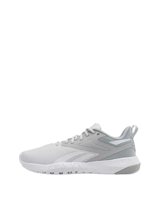 Reebok Women's White Flexagon Force 4 Lace-Up Performance Sneakers