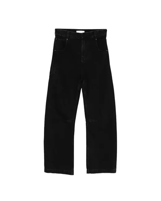Entire Studios Women's Black Gem Carpenter Jeans