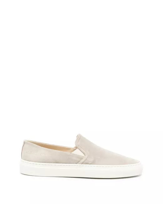 Common Projects Women's Gray Slip-On Sneakers