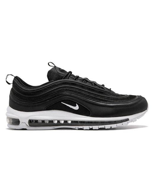 Nike Men's Black Air Max 97 White Sneakers