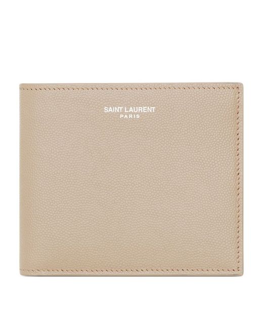 Saint Laurent Cassandra Leather Bifold Wallet