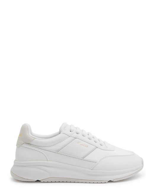 Axel Arigato Women's White Genesis Neo Runner Panelled Nylon Sneakers 45 Uk10