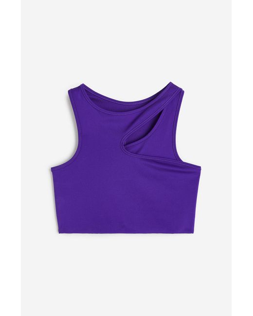 DryMove™ High Support Sports bra - Dark blue - Ladies