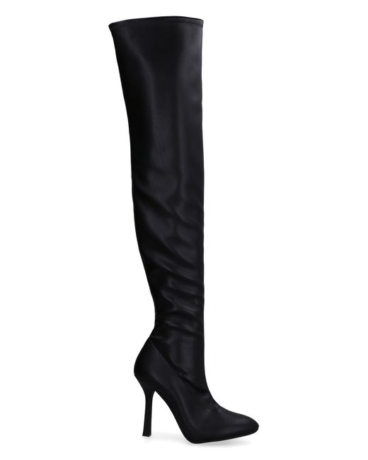 Calvin Klein Sacha Over The Knee Boot in Black | Stylemi