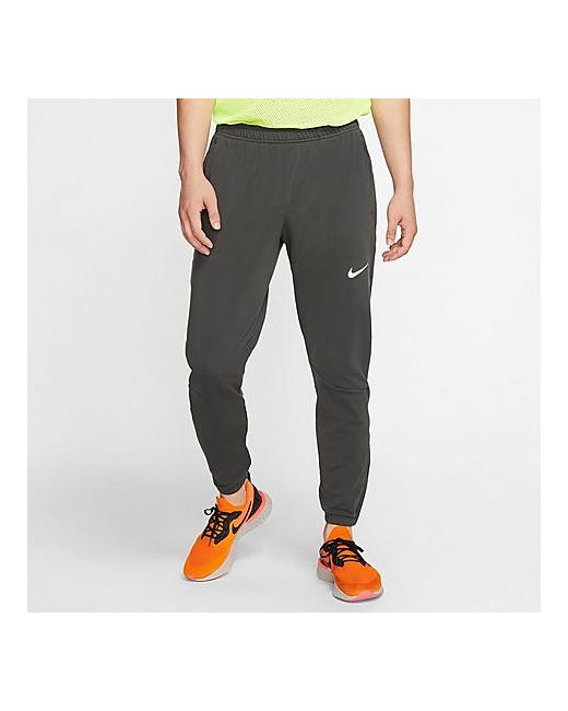Nike Men's Therma Essential Training Pants In Grey 2xl Polyester/Spandex/Knit  By