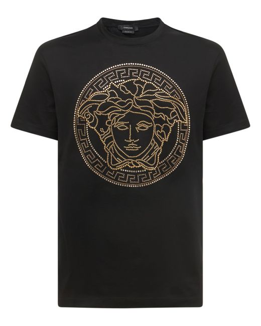 Versace Burgundy Royal Rebellion T-Shirt
