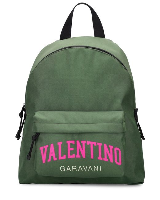 Valentino Garavani Valentino Garavani Men's Multicolor Cotton Backpack -  Stylemyle