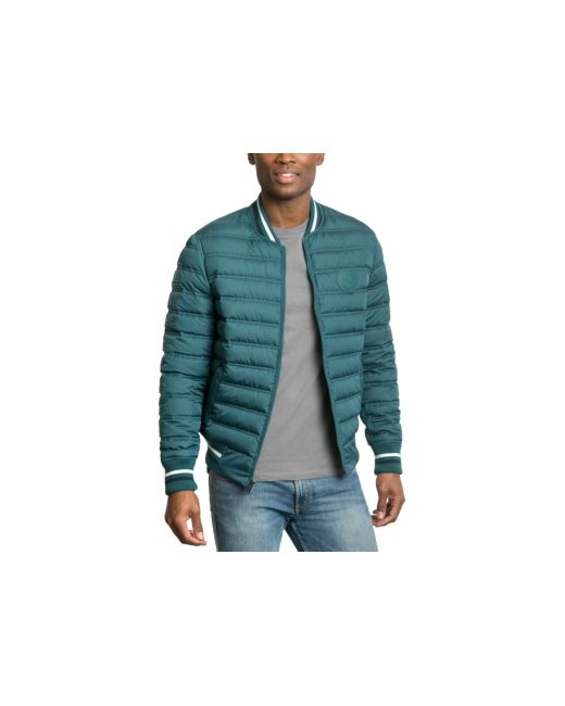 Michael kors men's cloudcroft quilted bomber jacket Clearance