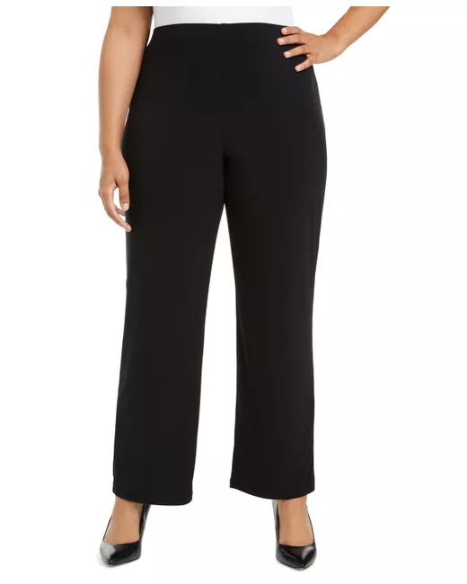 Alfani Plus Size Hollywood-Waist Pants, Created for Macy's - Macy's