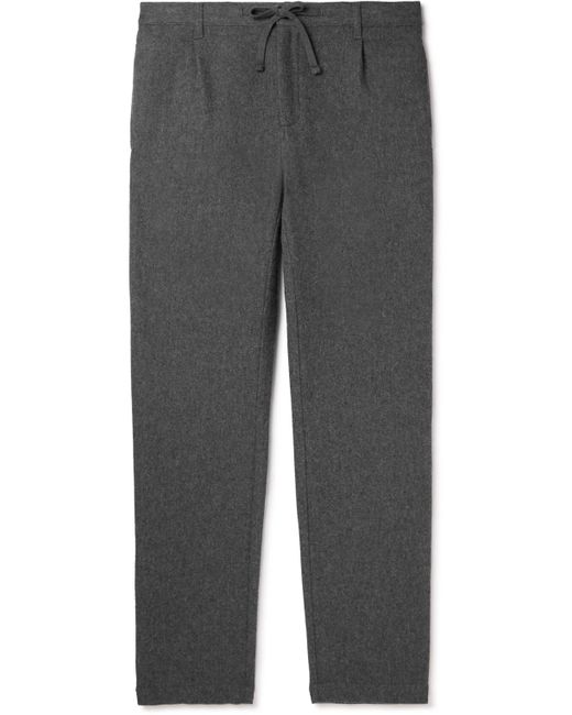 Tapered Brushed Cotton-Blend Jersey Sweatpants