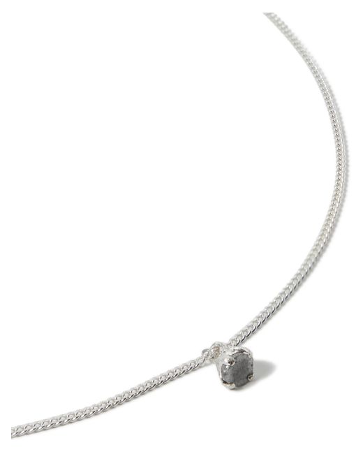 J.W. Anderson – PENIS PIN PENDANT NECKLACE Silver