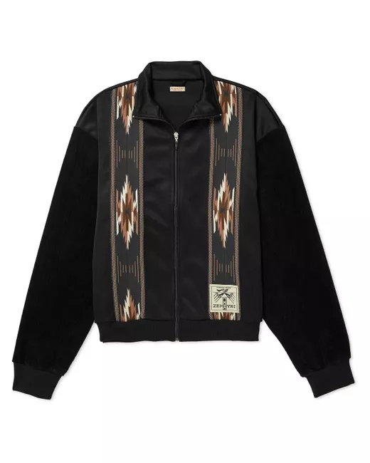 Do-Gi Boa Reversible Printed Fleece and Shell Bomber Jacket