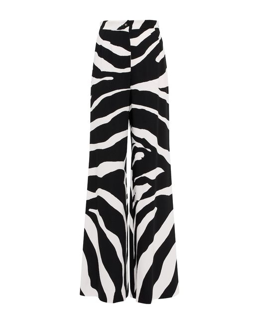 Dolce & Gabbana Zebra-print wide-leg pants