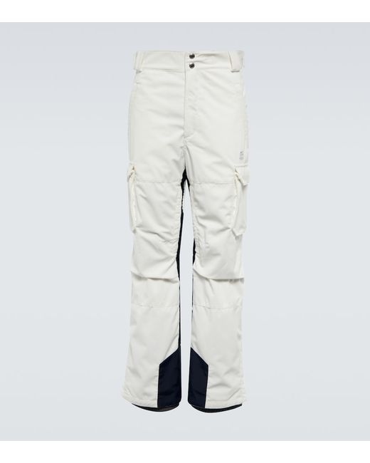 BRUNELLO CUCINELLI Straight-Leg Shell-Trimmed Wool Ski Pants for Men