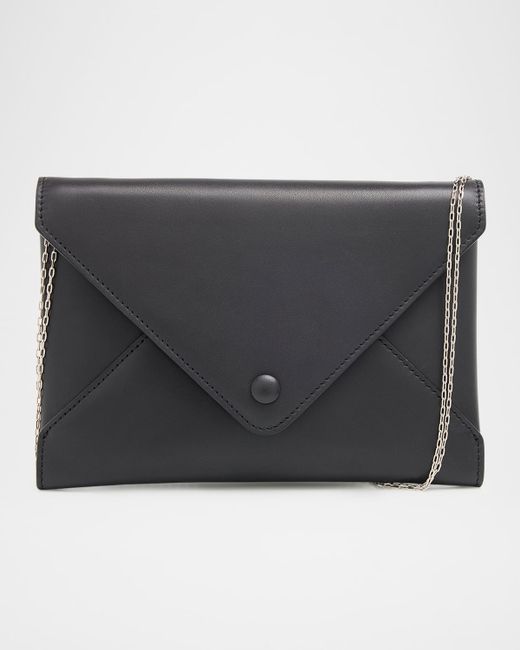 The Row Envelope Clutch With Strap Da Women Di Colore Nero
