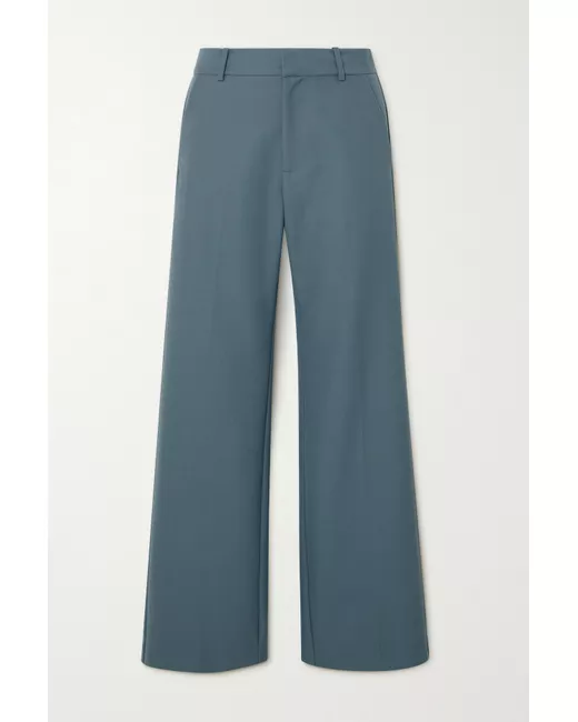 + NET SUSTAIN Nuxini cotton-gauze wide-leg pants
