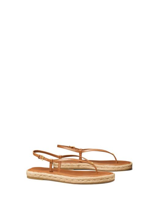 Tory Burch Miller Leather Thong Sandals In Blu