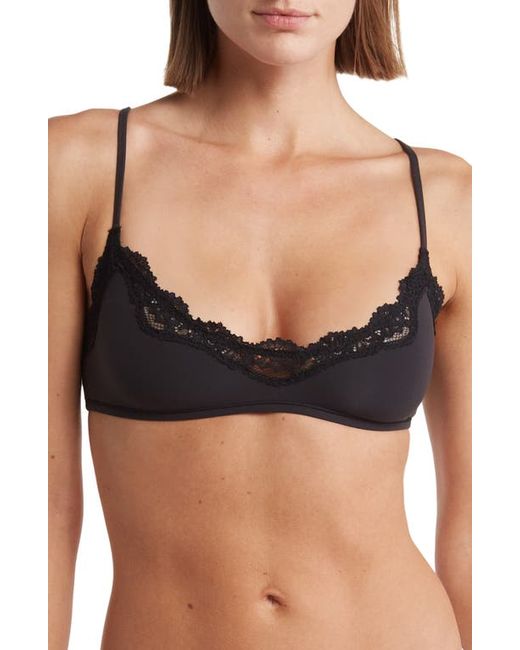 SKIMS - Fits Everybody lace-trimmed stretch-woven triangle bra