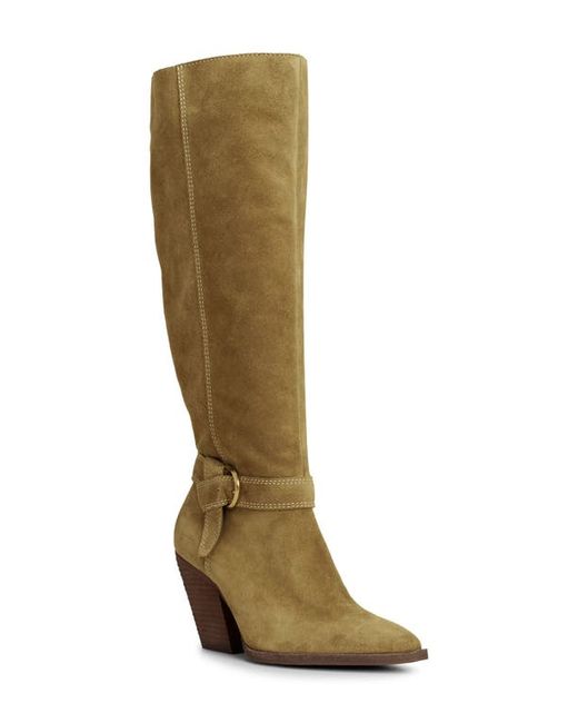 Vince Camuto Leather or Suede Mid Shaft Boots - Quindele 