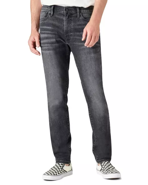Lucky Brand 411 Athletic Fit Tapered Jeans in at 28 X 30 Preto