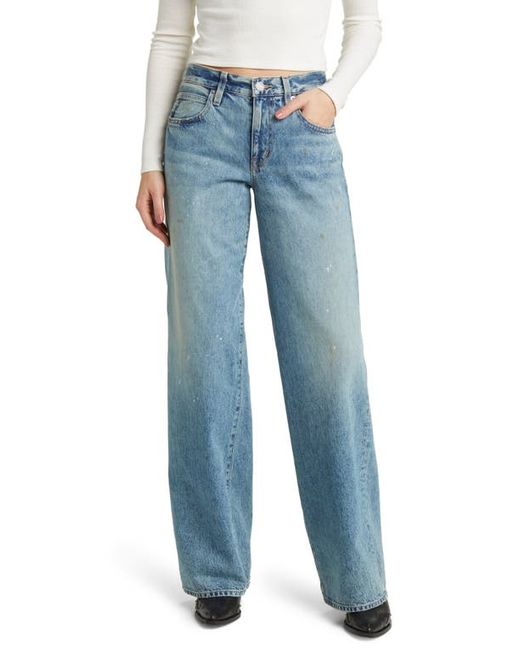SLVRLAKE + NET SUSTAIN Mica low-rise wide-leg organic jeans