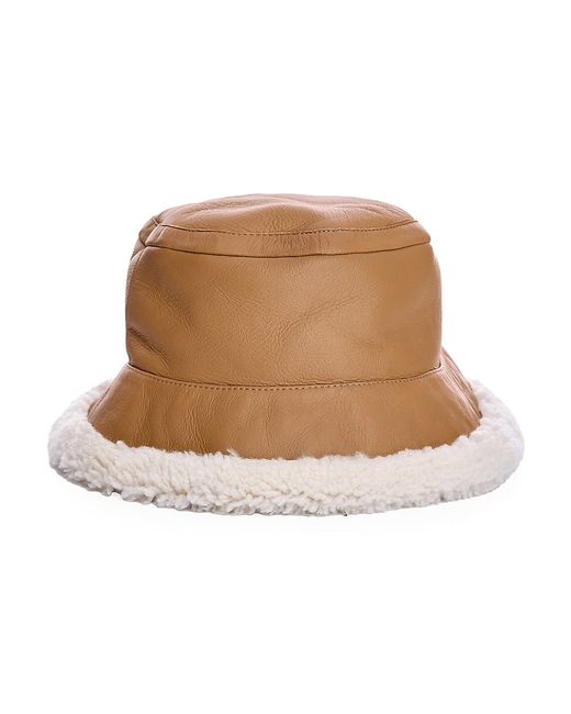 Brunello Cucinelli bead-embellished cotton blend bucket hat - White