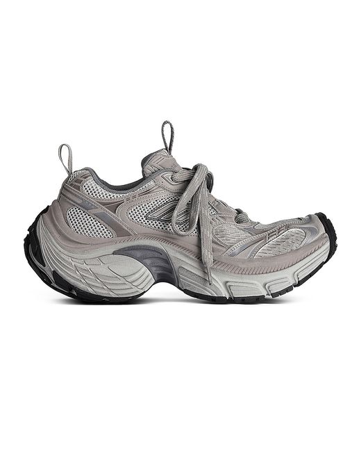 Balenciaga Women's Brown 6xl Sneakers Taupe Grey Black