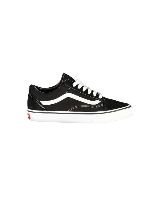 Vans Women's Black Leather Sneaker Eu38/Us8