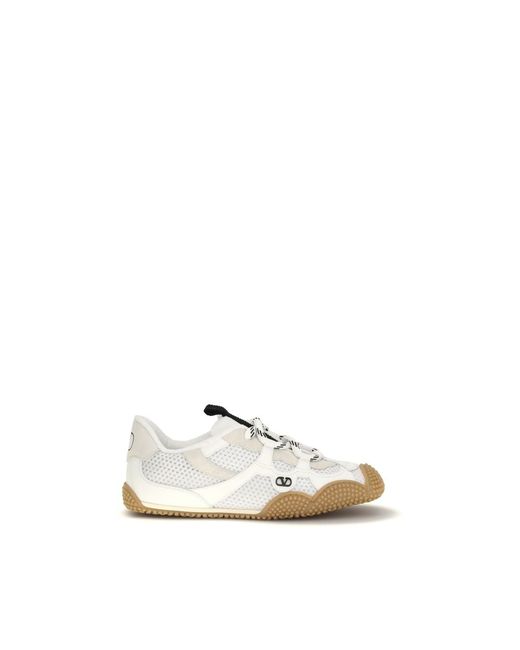 Valentino Garavani Polyamide Athletic Sneakers Eu36/Us6 Da Women Di Colore Bianco