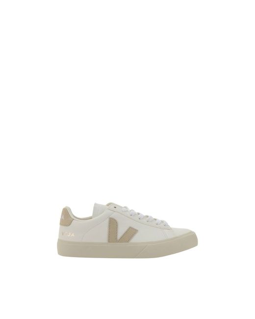 Veja Women's White Calf Leather Bos Taurus Sneakers Eu36/Us6