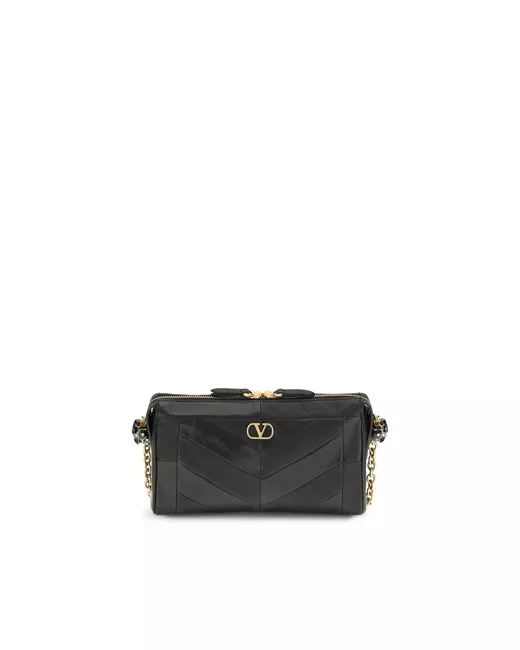 Valentino Garavani Lamb Ovis Aries Shoulder Bag Da Women Di Colore Nero