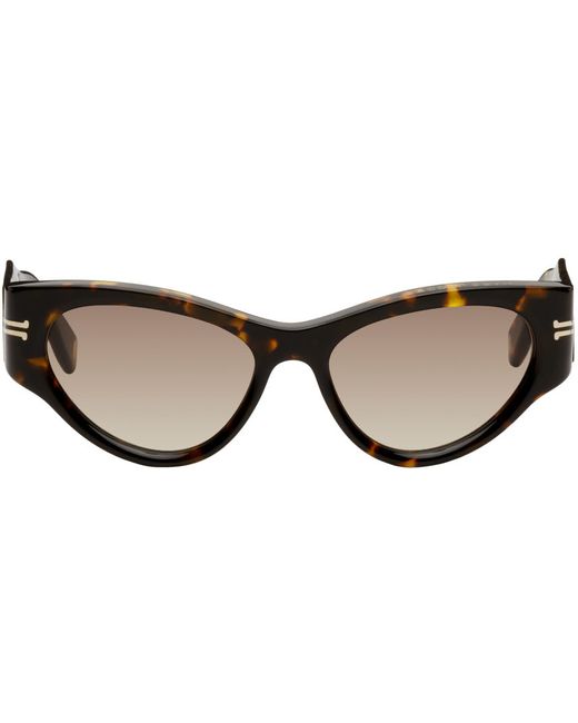 Marc jacobs tortoiseshell havana oversized sunglasses clearance