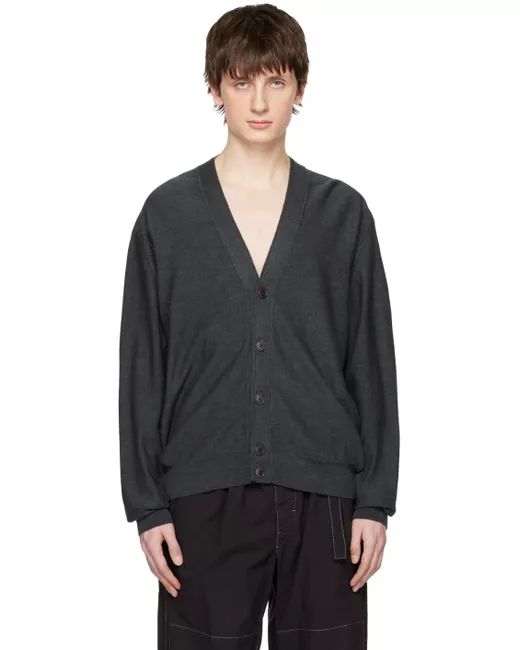 Lemaire Wrap Cardigan in Gray
